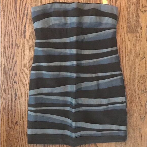 $500:NWT Alice + Olivia Bandage Ribbon Strapless Party Dress S - Picture 1 of 4